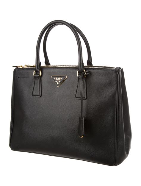 prada lux tote double zip|large Prada double tote.